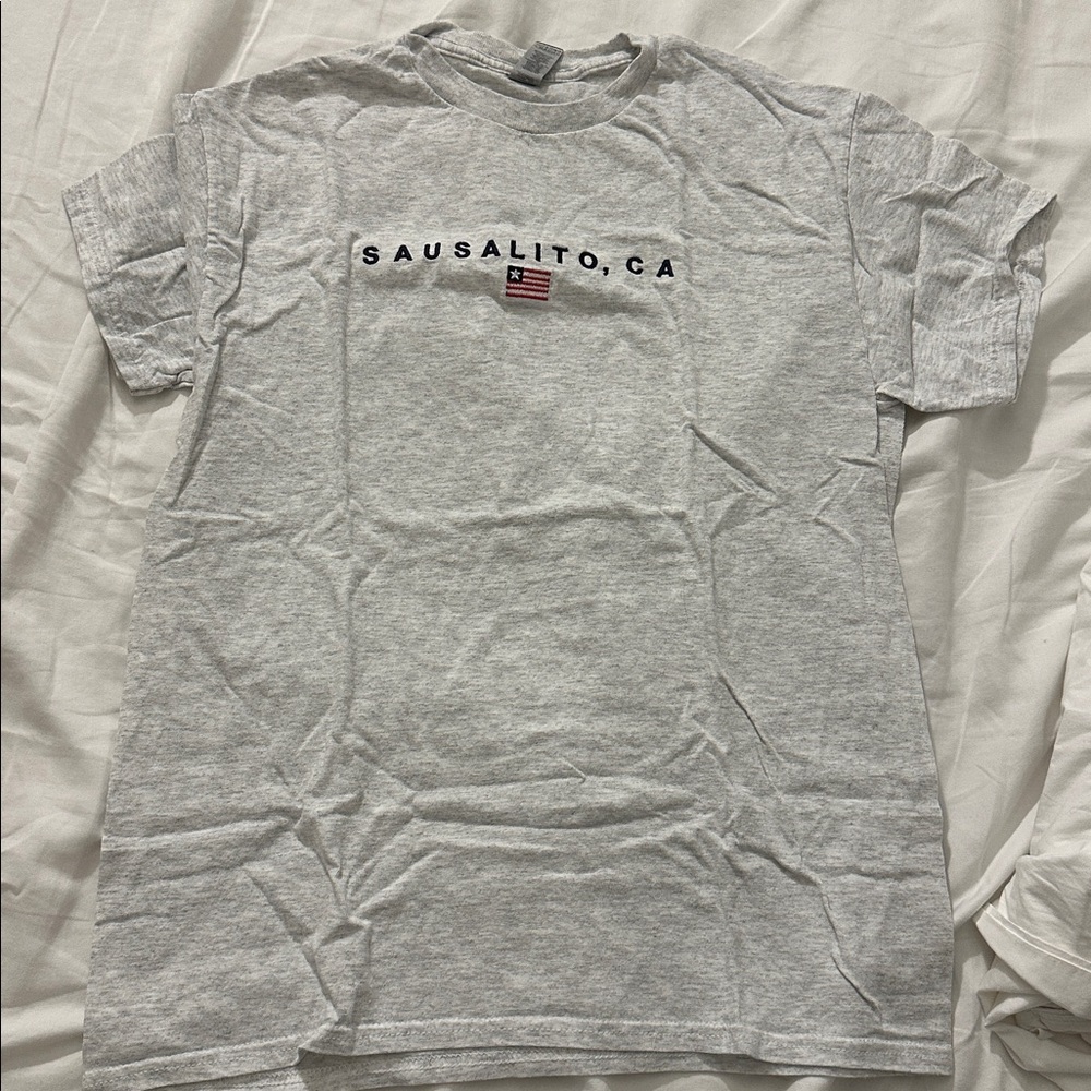 Gildan Heavy Cotton Light Gray T-Shirt